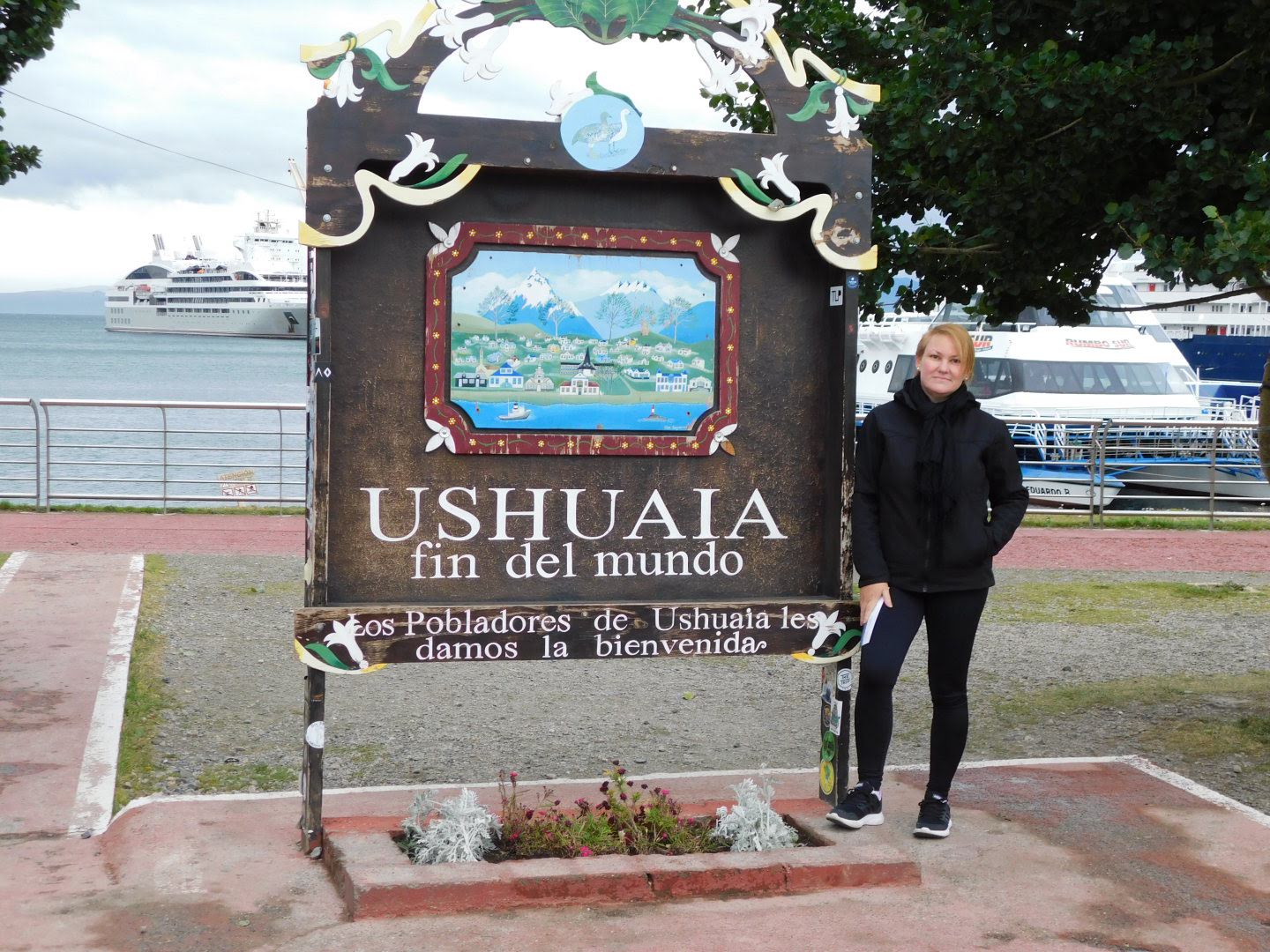 Cartel del Puerto — Ushuaia Fin del Mundo