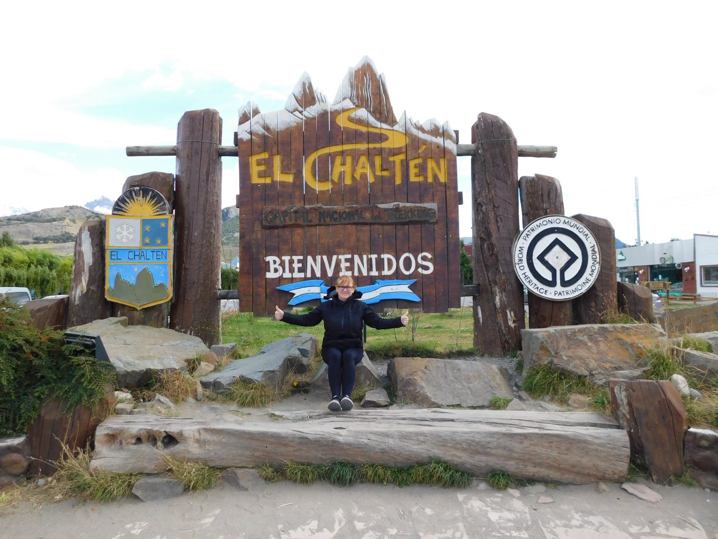 Ingreso a El Chaltén